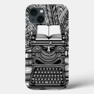 Vintage Writer's Theme 3 Colour Me iPhone 13 Case