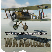 Vintage WWI Sopwith Camel Biplane