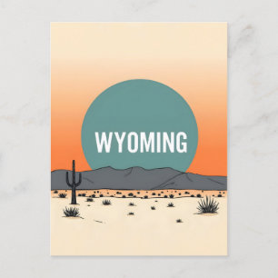 Vintage Wyoming Postcard