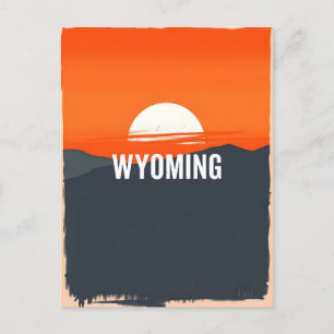 Vintage Wyoming Postcard
