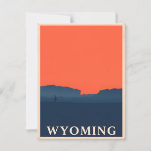 Vintage Wyoming Postcard