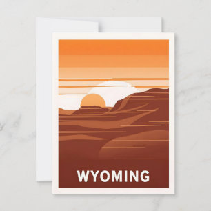 Vintage Wyoming Postcard