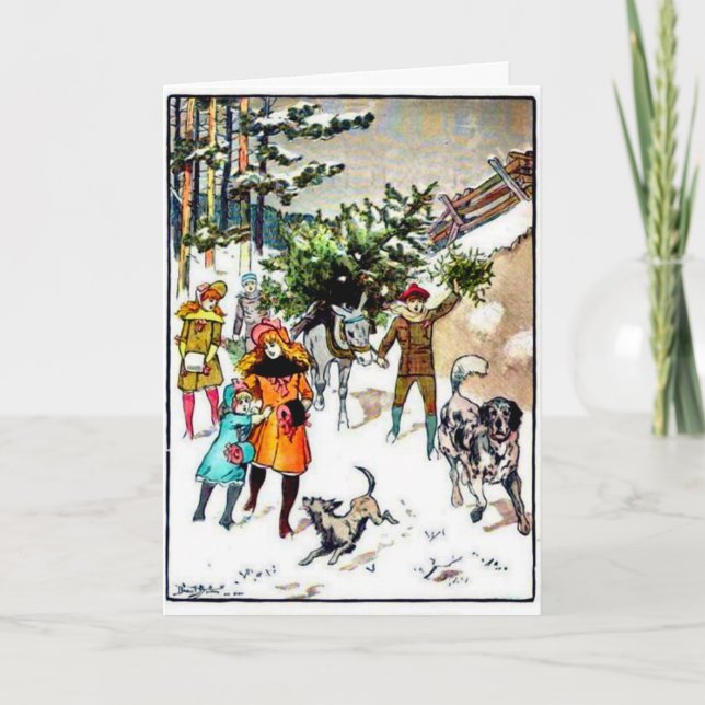 Vintage Xmas Card (Front)