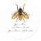 Vintage Yellow and Black Bee
