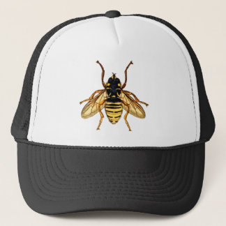 Vintage Yellow Bee Trucker Hat