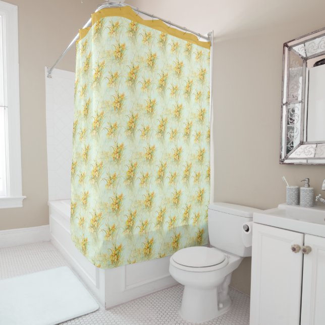 Vintage Yellow Daffodil Floral Flower (In Situ)