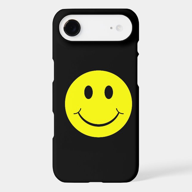Vintage Yellow Happy Face iPhone 6 case (Back)