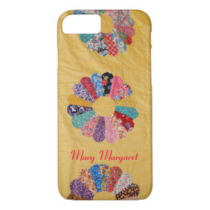 Vintage Yellow Quilt Case-Mate iPhone Case