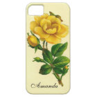 Vintage Yellow Rose