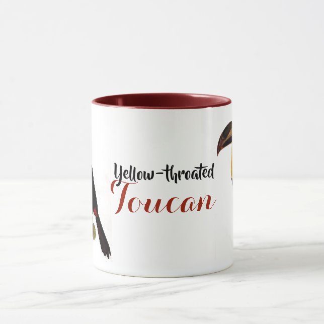 Vintage Yellow-throated Toucan Mug (Center)