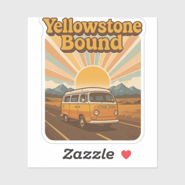 Vintage Yellowstone National Park – Adventure (Sheet)