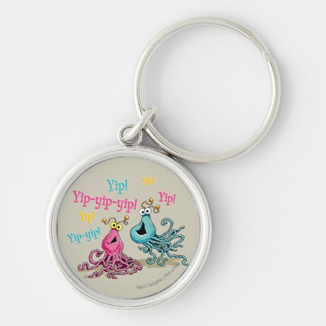 Vintage Yip-Yips Keychain (Front)
