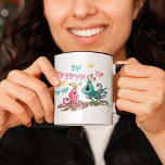 Vintage Yip-Yips Mug<br><div class="desc">Start your day with a playful touch of nostalgia using this vintage-style mug featuring the quirky Yip Yips from Sesame Street. The retro design showcases the iconic alien characters in vibrant colors, making it a delightful choice for coffee, tea, or hot chocolate. Perfect for Sesame Street fans, this mug adds...</div>