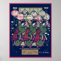 Vintage Yokohama Music Sheet