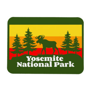 Vintage Yosemite Magnet