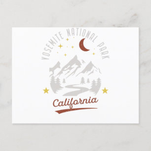 Vintage Yosemite National Park California Postcard