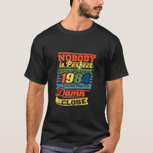 Vintage You Were Born In 1984 40 Years Old 40th Bi T-Shirt