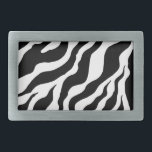 Vintage Zebra Print Belt Buckle Gift<br><div class="desc">The design is from original art.</div>