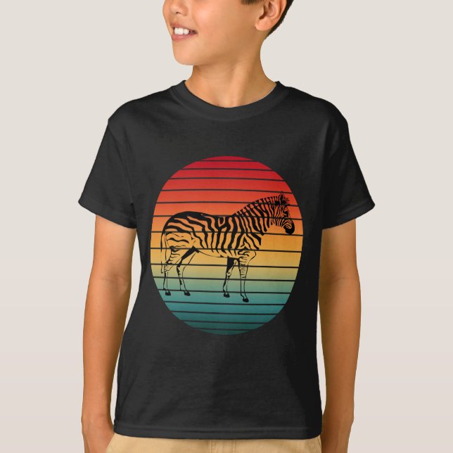 vintage zebra T-Shirt (Front)
