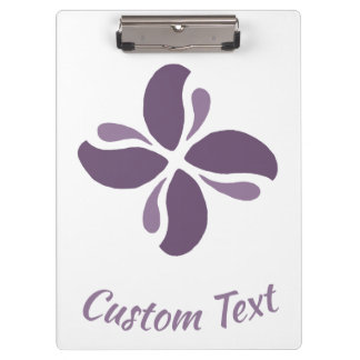 Vintage Zen Echo Lilac Kiss Clipboard