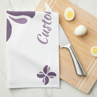 Vintage Zen Echo Lilac Kiss Kitchen Towel