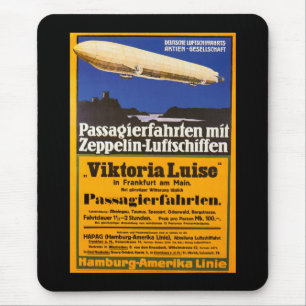 Vintage Zeppelin Viktoria Luise Mouse Pad
