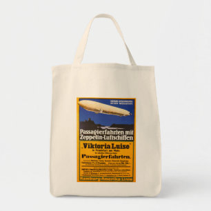 Vintage Zeppelin Viktoria Luise Tote Bag