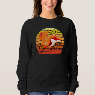 Vintage Zero Fox Given  Pun Animal  Furry 1 Sweatshirt