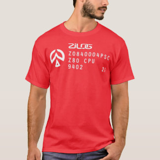 Vintage Zilog Z80 Microprocessor Markings 1 T-Shirt