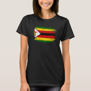 Vintage Zimbabwe Flag For Zimbabwean T-Shirt