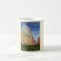 Vintage Zion National Park Poster