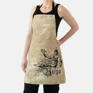 Vintage Zodiac Virgo Apron