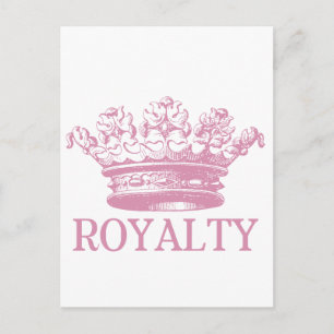 Vintagec Crown - Royalty Postcard