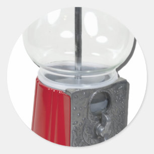 VintageCandyDispenser082111 Classic Round Sticker