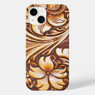 vintageCountry Tooled Leather western iPhone 6 cas Case-Mate iPhone 14 Case
