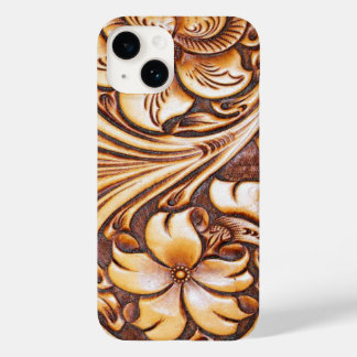 vintageCountry Tooled Leather western iPhone 6 cas Case-Mate iPhone 14 Case