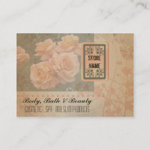 VintageFlowerGrunge - carte de visite