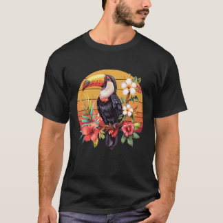 vintageoucan birds toucan boy friends T-Shirt