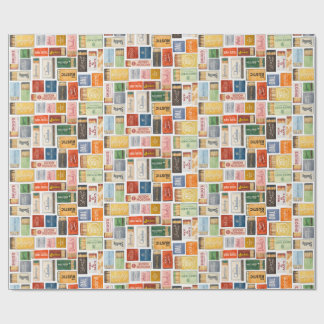 Vintange Dallas Matchbook Wrapping Paper