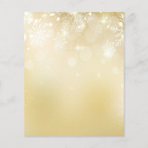 Vinter Holidays Christmas personalized flyer
