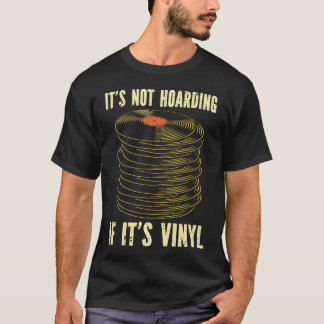 Vinyl Clothing Men Women Vinyl Records T-Shirt