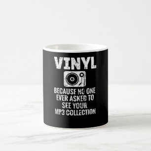 Vinyl Collector Vinyl Lovers Vinyl Disc Record Coffee Mug