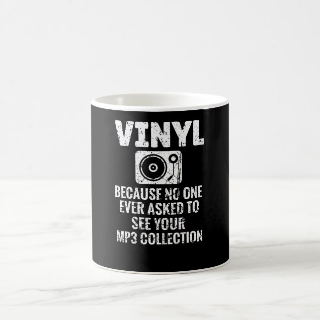 Vinyl Collector | Vinyl Lovers Vinyl Disc Record Coffee Mug (Center)