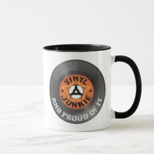 Vinyl Junkie - And Proud of It Mug