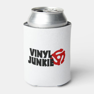 Vinyl Junkie Can Cooler