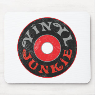 Vinyl Junkie Mouse Pad