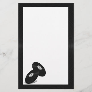 Vinyl-Look LP Record Stationery