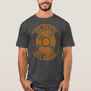 Vinyl Oldies But Goodies Vintage Gold T-Shirt