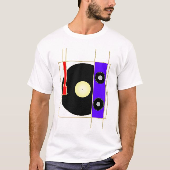 Vinyl players T-Shirt (Front)