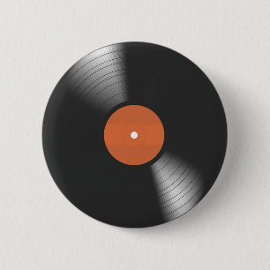 Vinyl Record 2 Inch Round Button